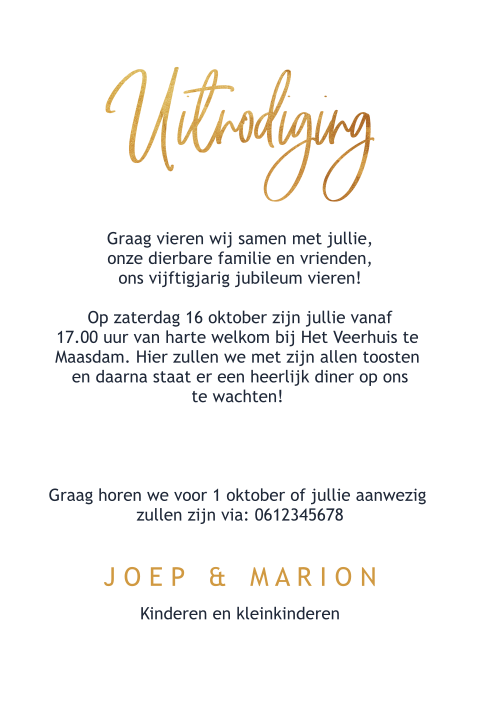Kaart binnenkant