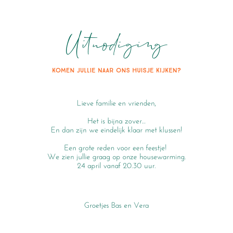 Kaart binnenkant