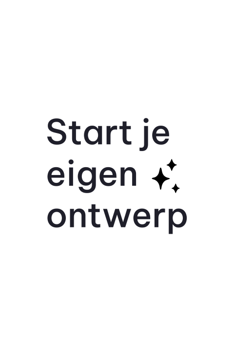 Zelf maken geboortekaartje originele vorm ovaal