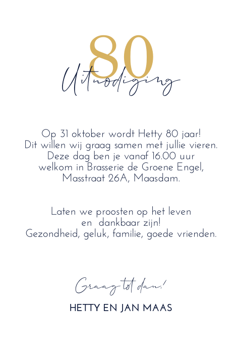 Kaart binnenkant
