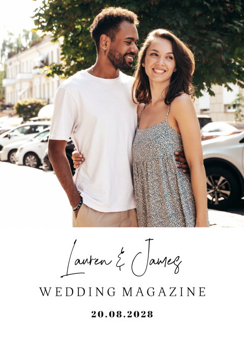 Trouwmagazine maken voor bruiloft