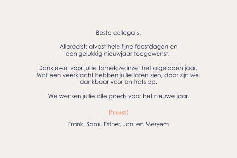 Kaart binnenkant