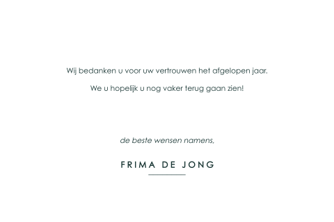 Kaart binnenkant