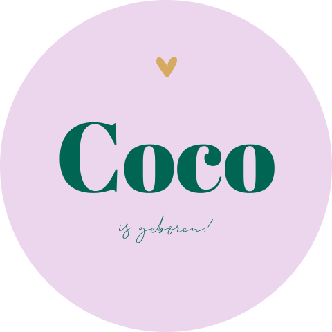 Raamsticker in colorblocking trendkleuren