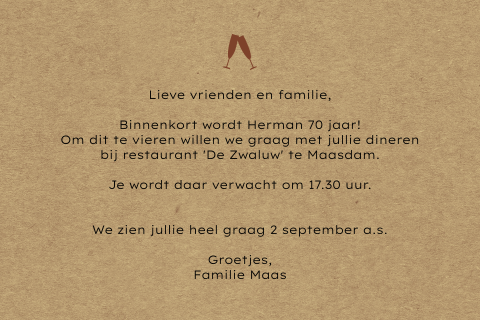 Kaart binnenkant