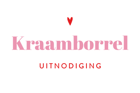 Kraamborrel kaartje uitnodiging color blocking