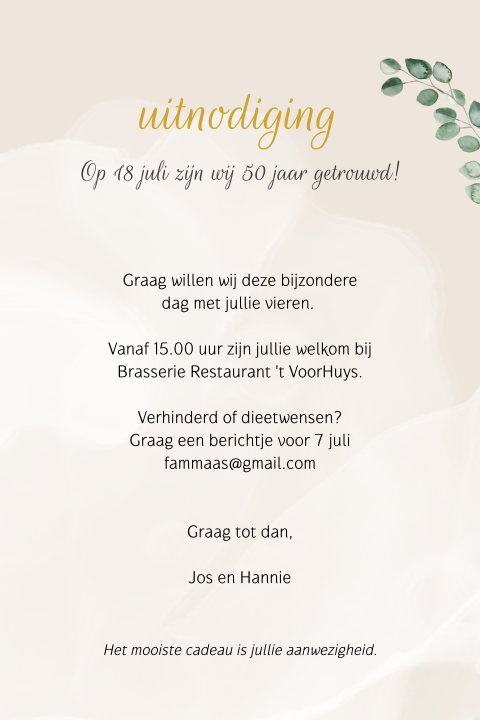 Kaart binnenkant