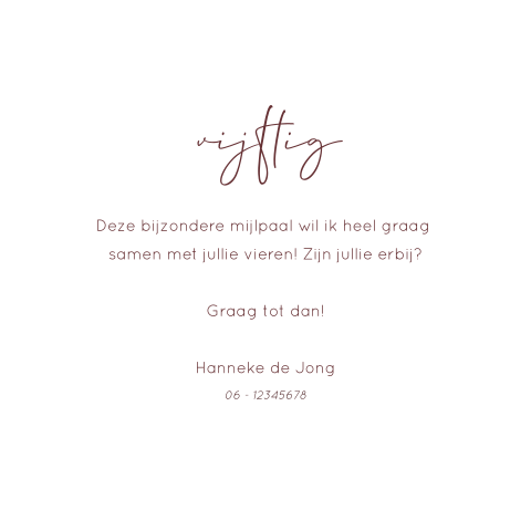 Kaart binnenkant
