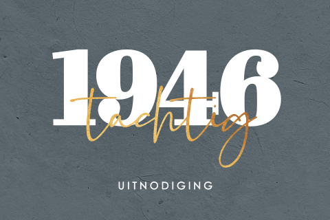 Uitnodigingskaart verjaardag 80 jaar