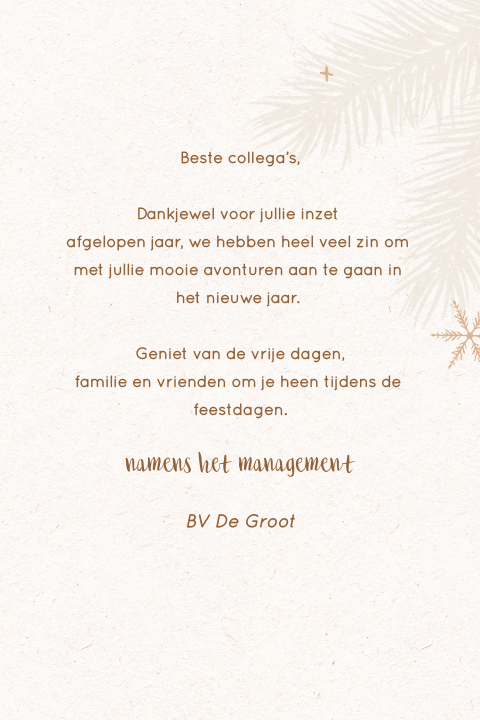 Kaart binnenkant