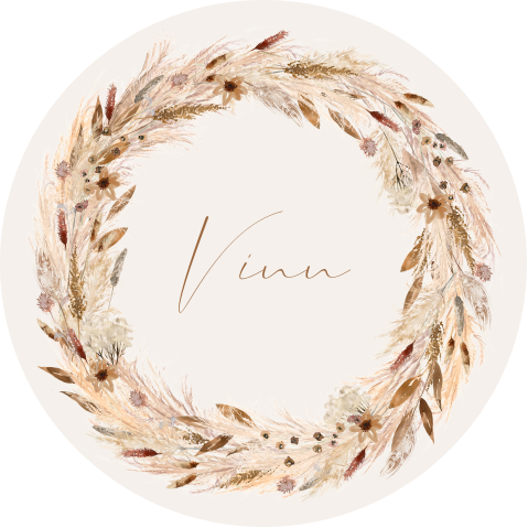 Muurcirkel @juudithhome bloemenkrans