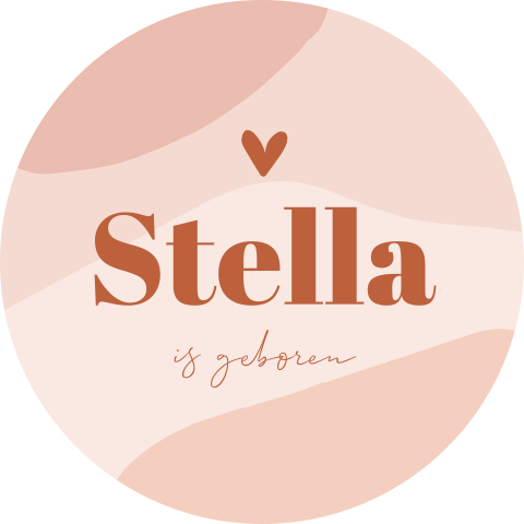 Originele raamsticker met naam | 60 cm