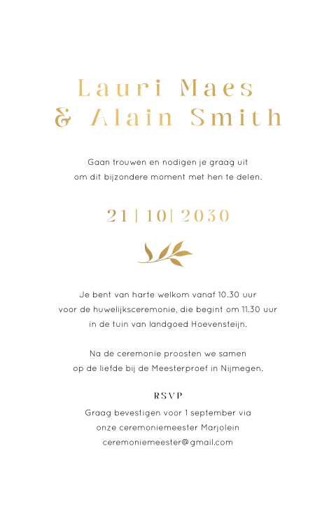 Kaart binnenkant