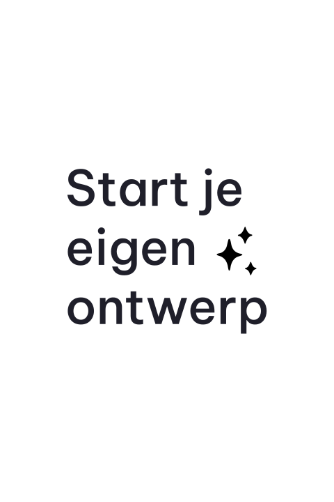 Uitnodiging zelf maken | staand enkel