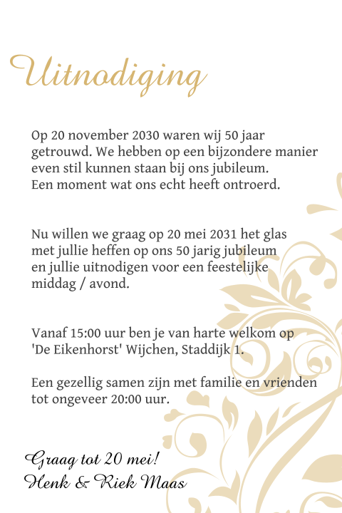 Kaart binnenkant