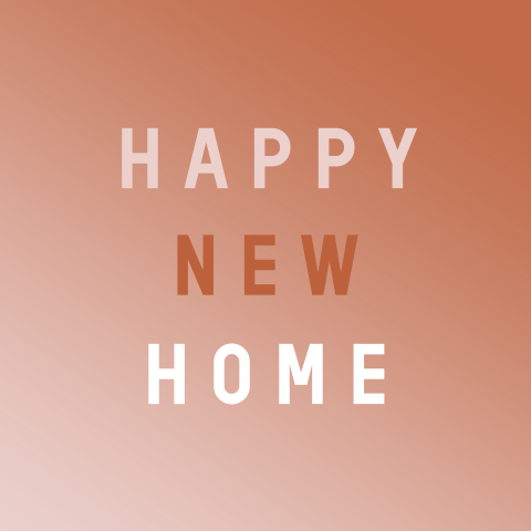 Originele kaart nieuwe woning