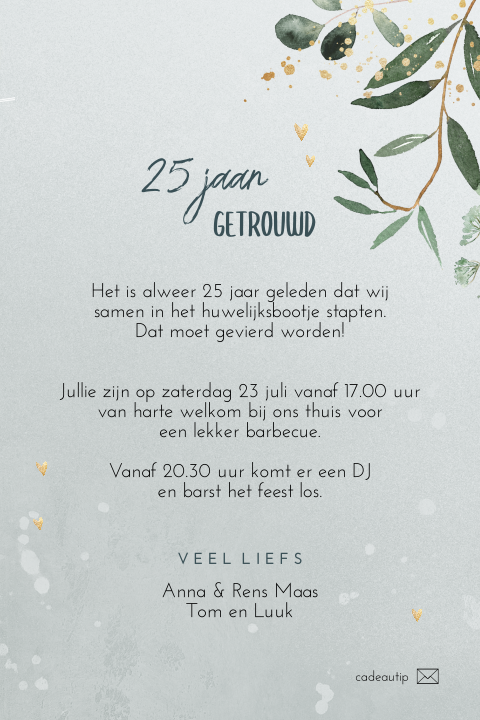 Kaart binnenkant