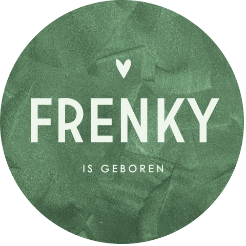 Orginele raamsticker velvet look 60 cm