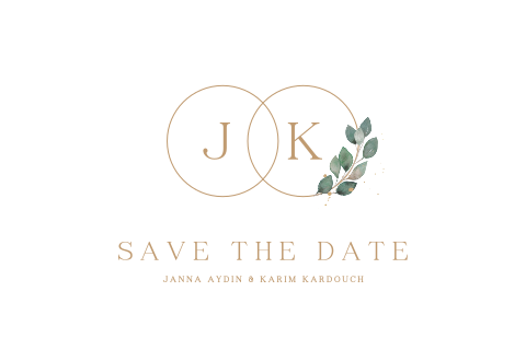 Save the date met eucalyptus