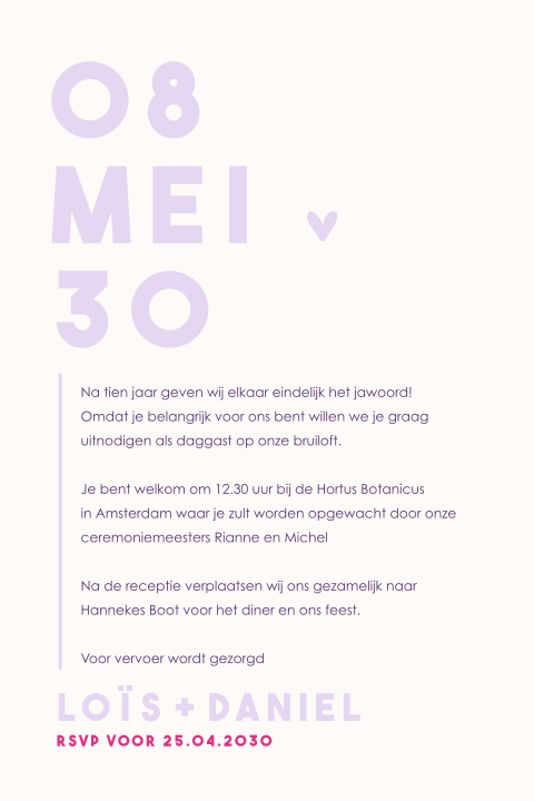 Kaart binnenkant