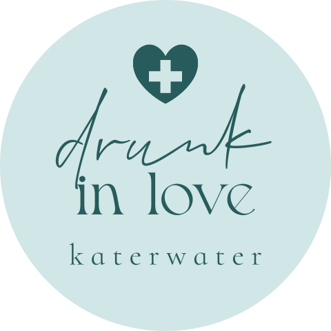 Katerwater sticker in groen