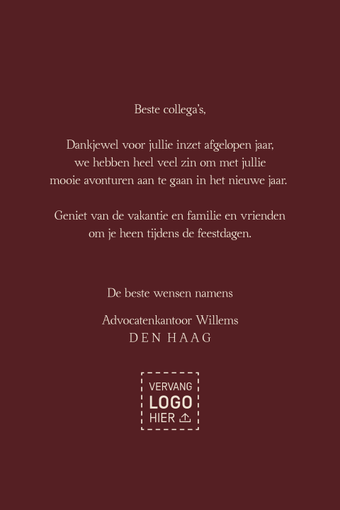 Kaart binnenkant