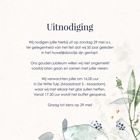 Kaart binnenkant