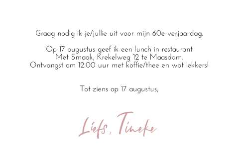 Kaart binnenkant