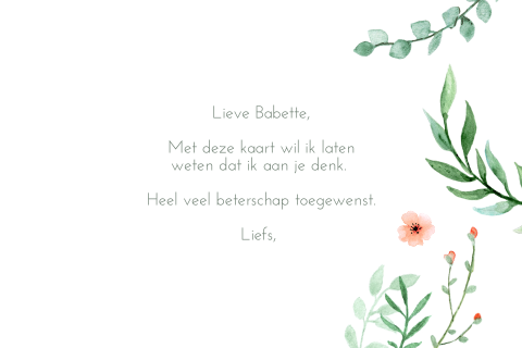 Kaart binnenkant