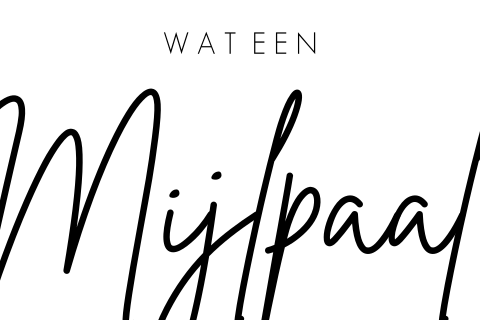 Jubileum felicitatiekaart clean in zwart wit