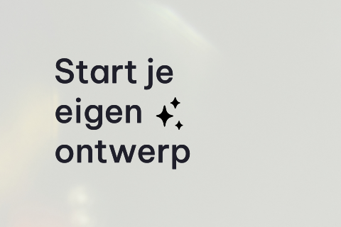 Trouwkaart zelf maken liggend acryl