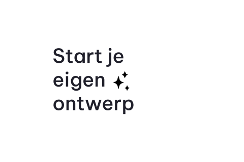 Zelf maken geboortekaartje originele vorm liggend ovaal