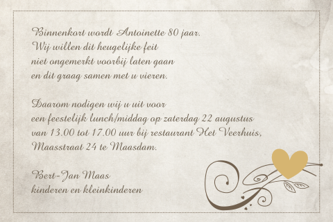Kaart binnenkant