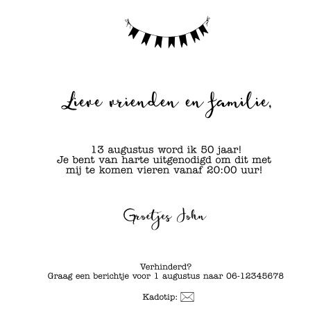 Kaart binnenkant