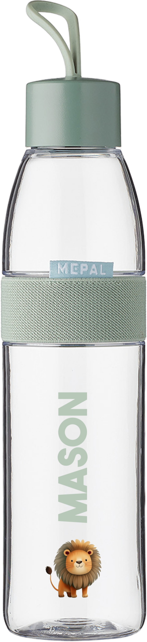 Mepal waterfles Ellipse met leeuw en naam
