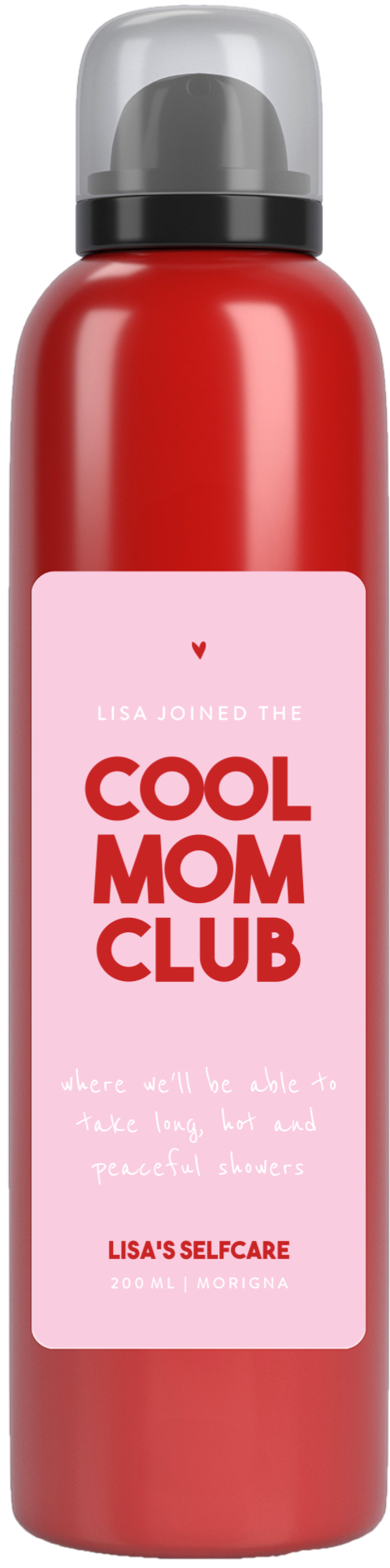 Kraamcadeau doucheschuim in roze