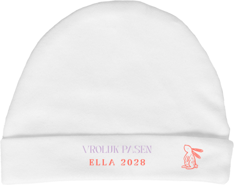 Mijlpalen baby mutsje eerste Pasen