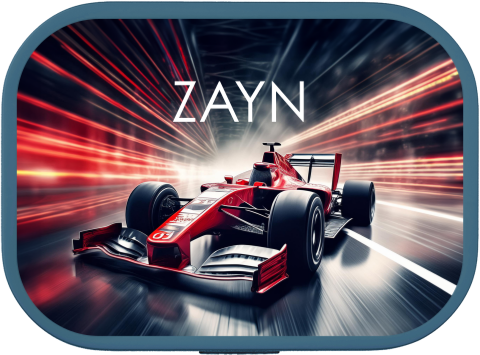Mepal lunchbox Campus met naam en raceauto
