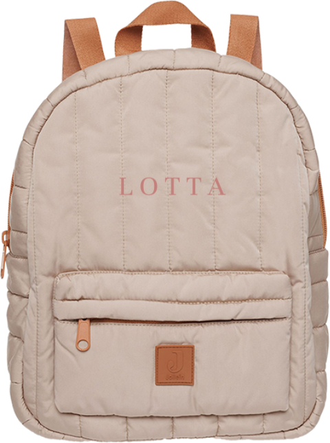 Rugzakje met naam in borduurwerk | Rugzak Jollein