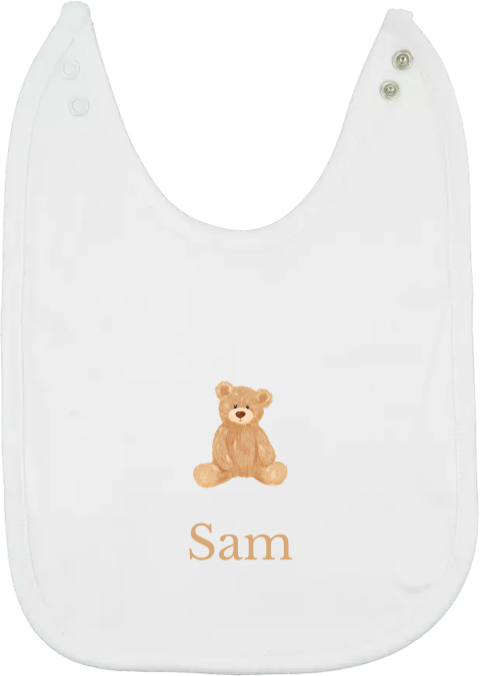 Slabbetje met teddybeertje