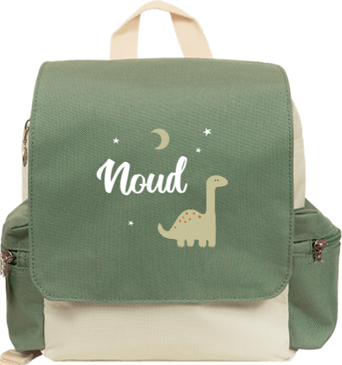 Rugzak Adventure met dino en naam