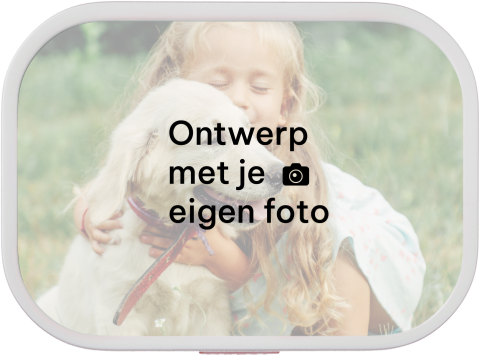 Mepal Campus broodtrommel met eigen foto personaliseren