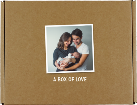 Cadeaudoos met foto valentijnsdag
