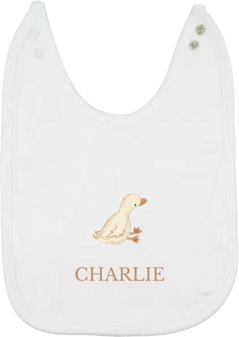 Slabbetje met klein gansje