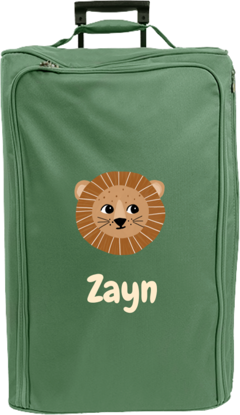 Reistrolley XL met leeuw en naam