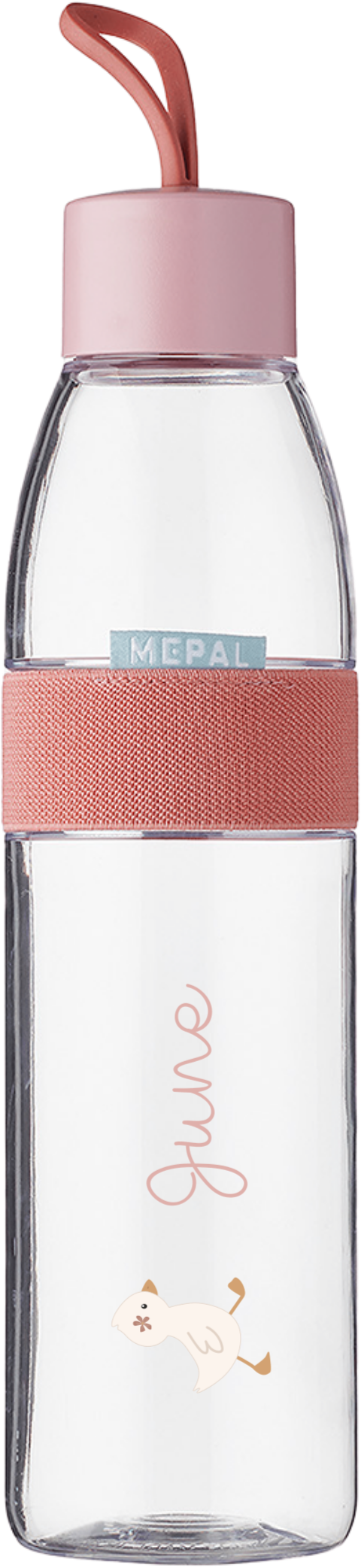 Mepal waterfles Ellipse met naam en eendje