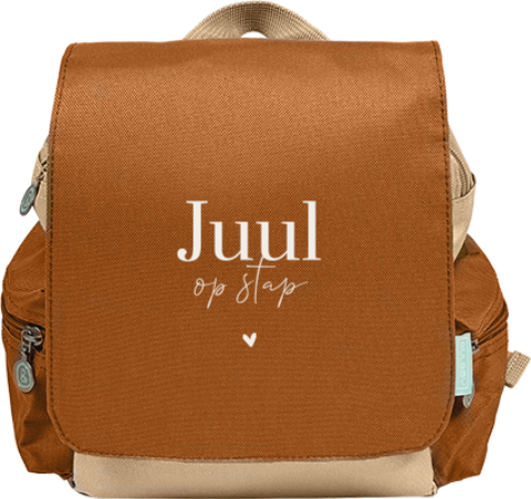 Rugzak Adventure met hartje en naam