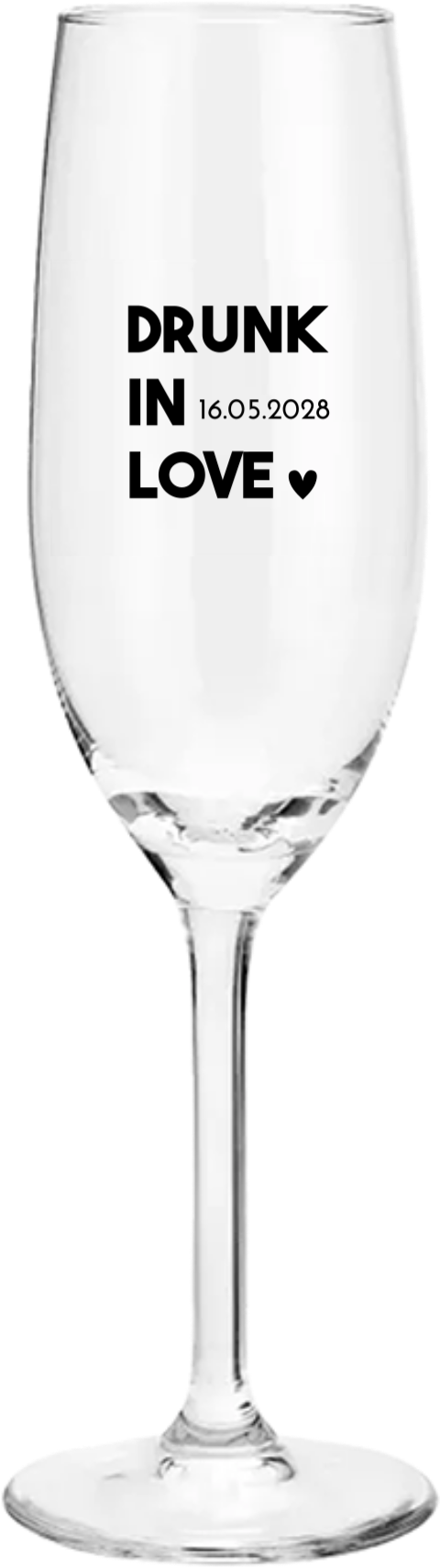 Champagneglas gegraveerd | Drunk in Love