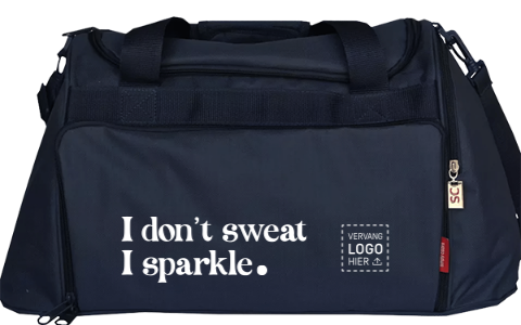 Sporttas met print en logo