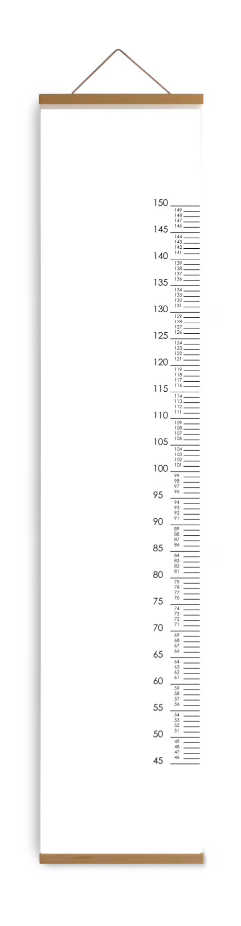 Groeimeter zelf maken